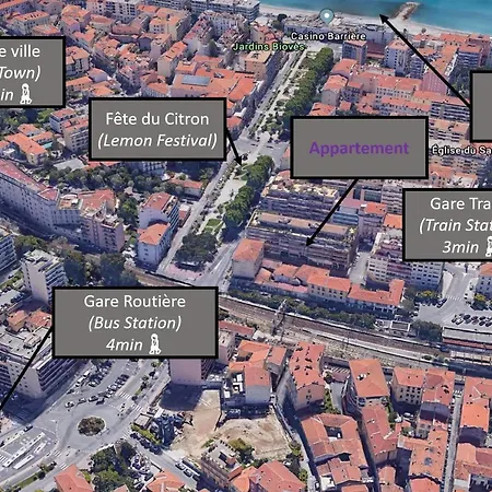 Avec Parking Privé Au Cœur De La Apartamento *